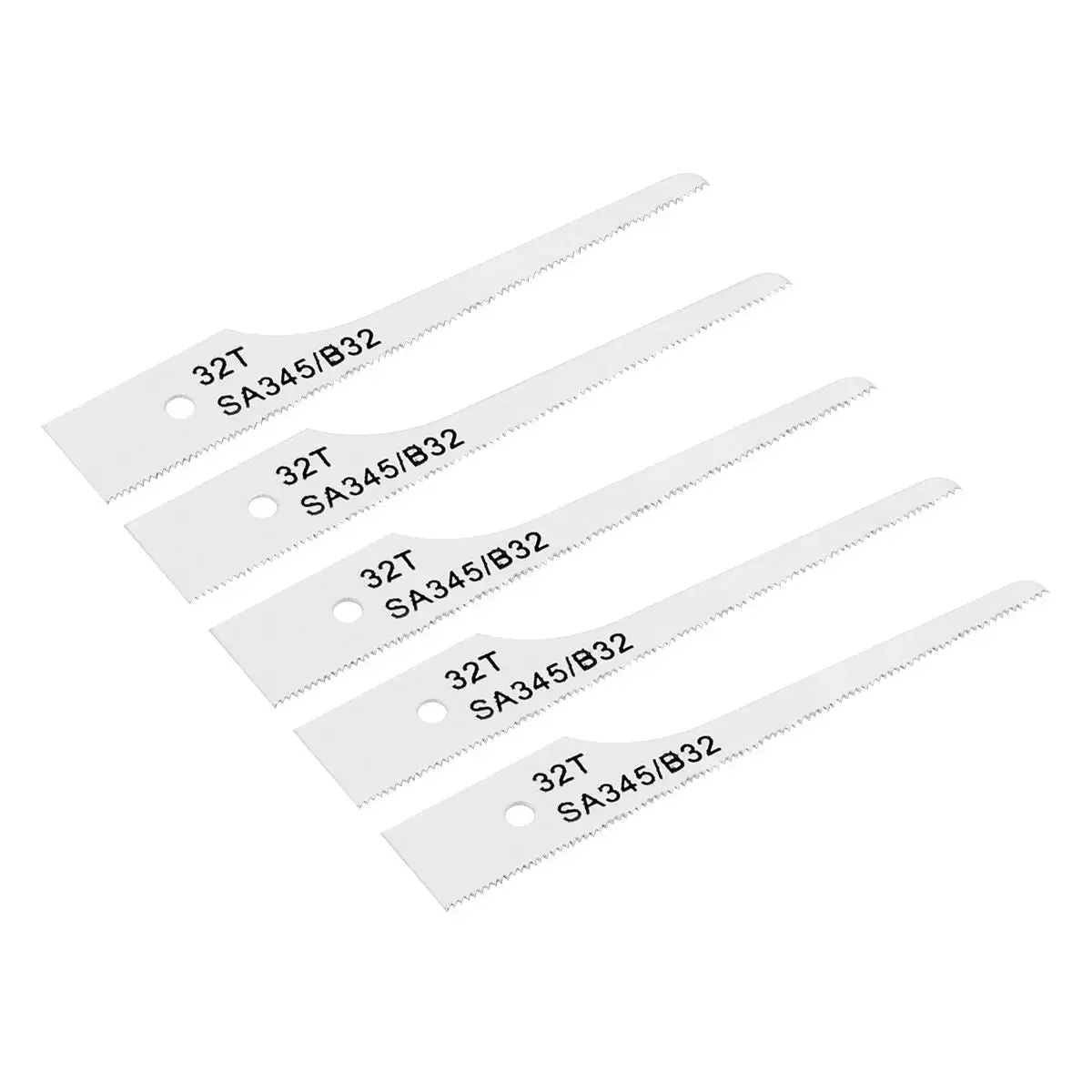 Sealey 74Mm Air Saw Blade 32Tpi - Pack Of 5 1