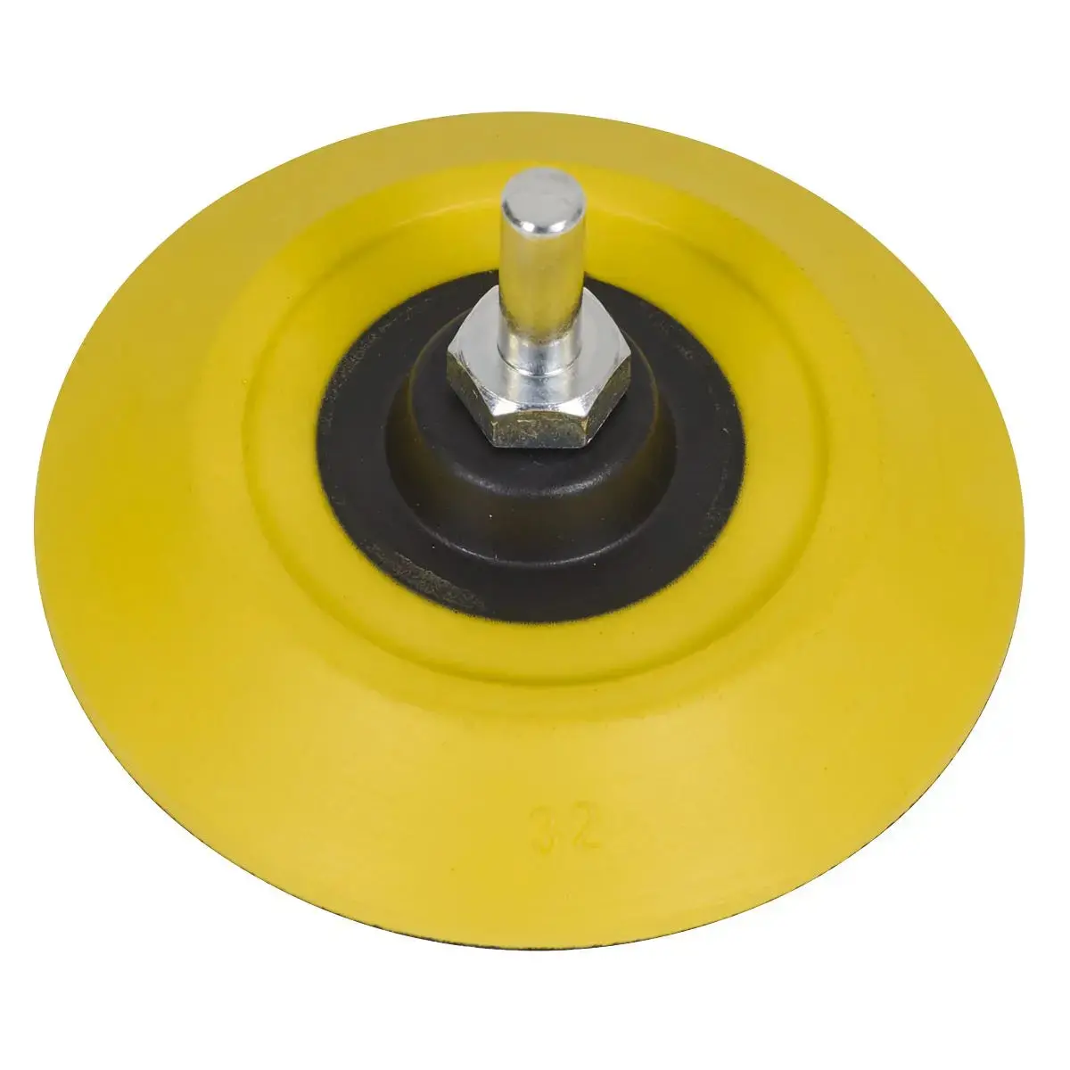Sealey 75Mm Hook & Loop Backing Pad 6Mm Shaft 1