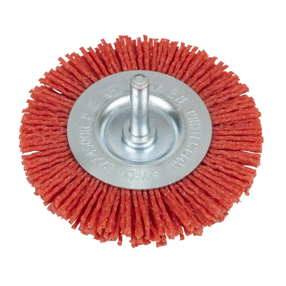 Sealey 75Mm Nylon Filament Circular Brush With 6Mm Shaft 1