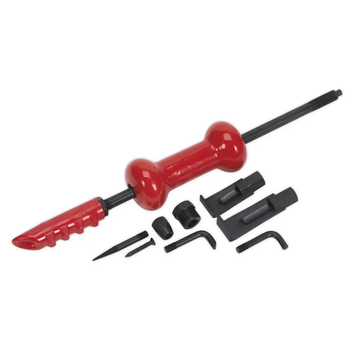 Sealey 9 Piece 2.1Kg Slide Hammer Kit Body Dent Remover Car Van Body Puller 1