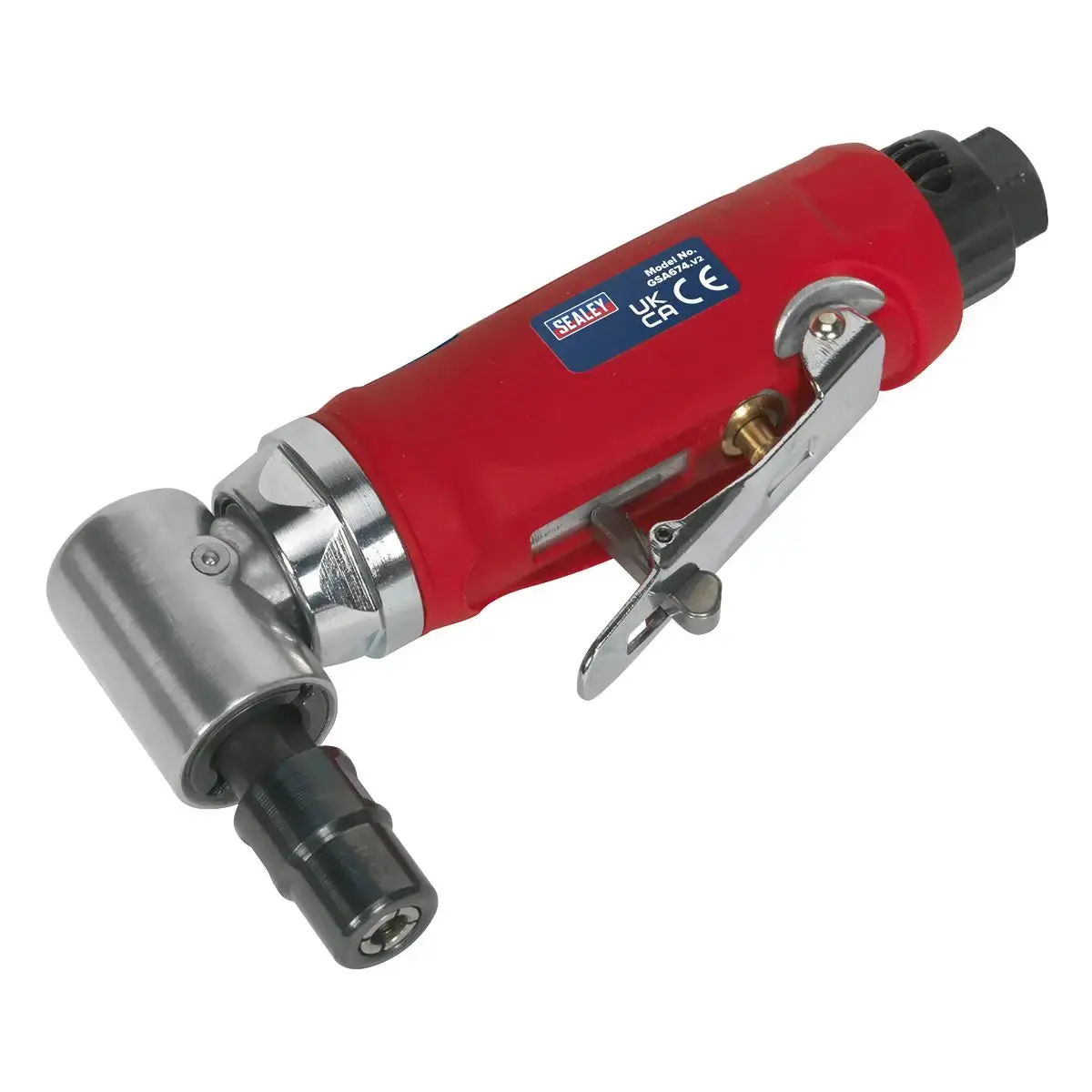 Sealey 90° Angle Air Die Grinder 1/4" Bsp 6Mm Collet 1
