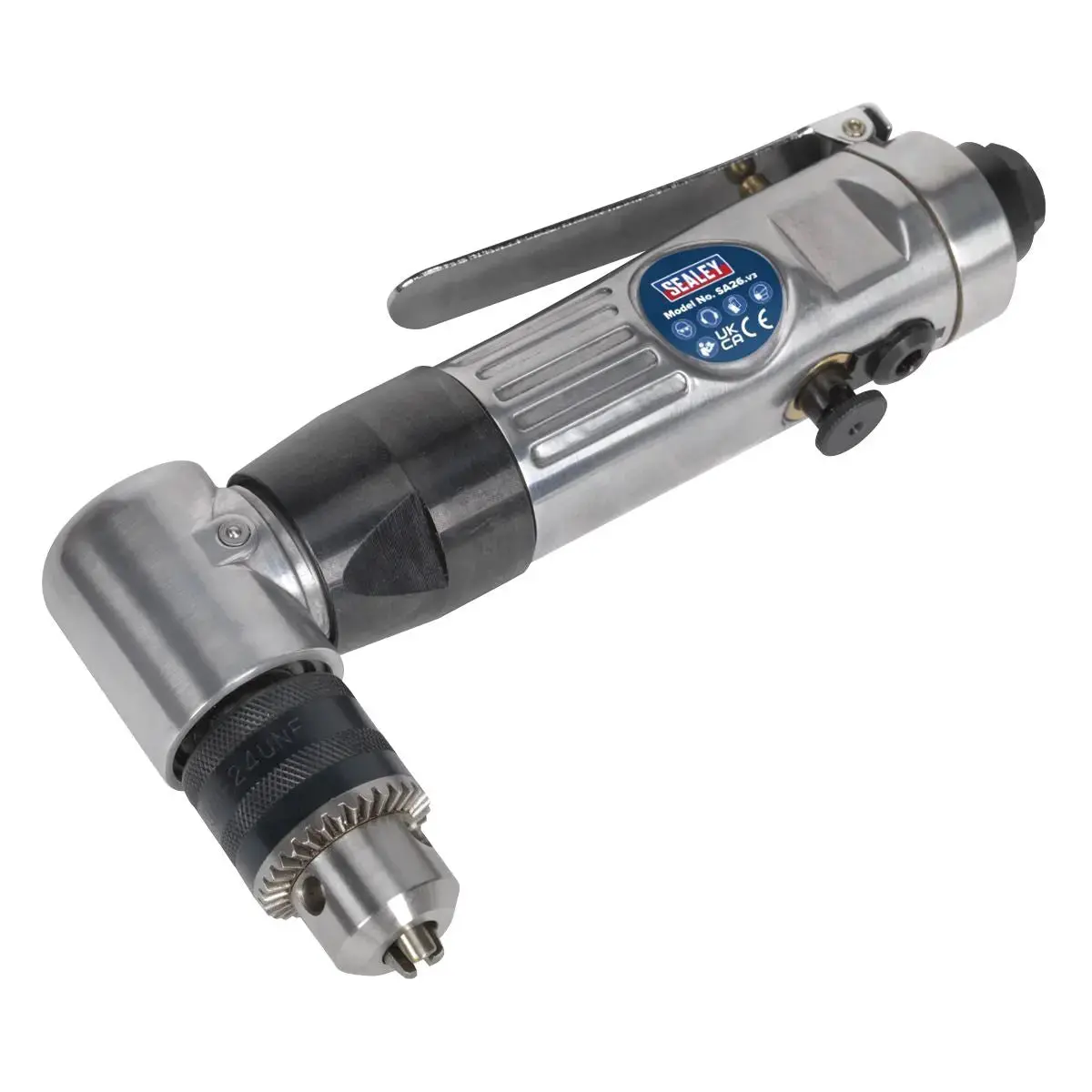 Sealey Air Angle Drill Ø10mm Reversible 1