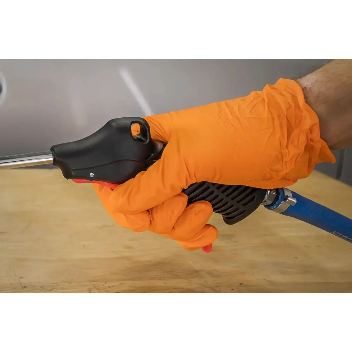 Sealey Air Blow Gun 100Mm With 1/4"Bsp Air Inlet & Safety Nozzle 2