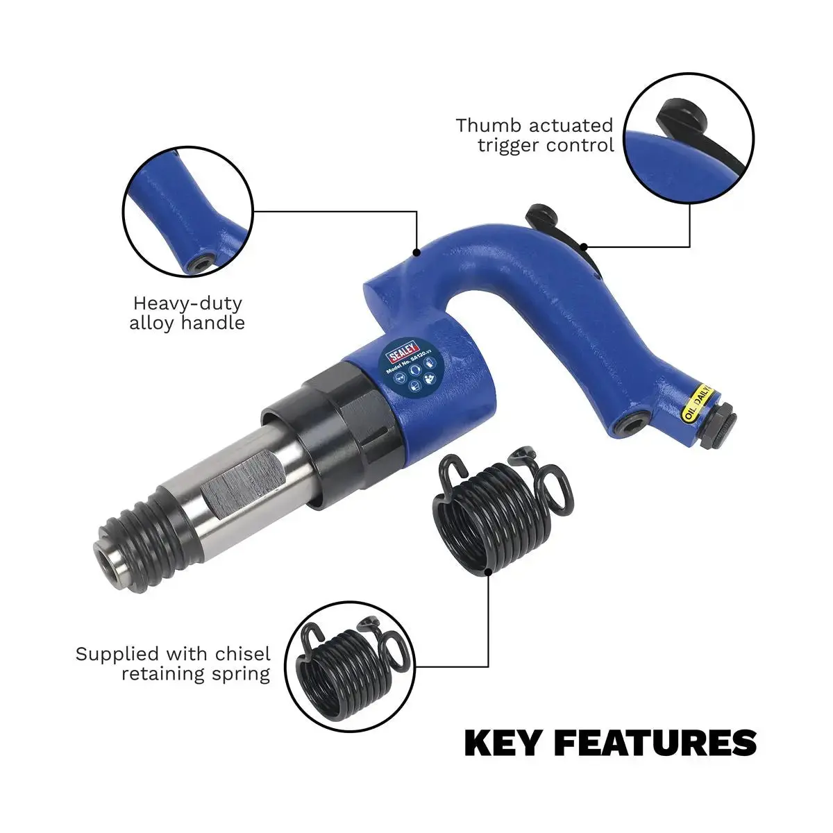 Sealey Air Chipping Hammer Industrial 2