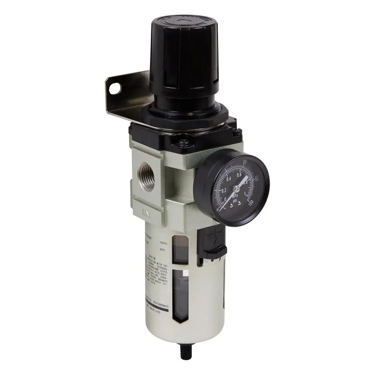 Sealey Air Filter/Regulator Auto Drain Max Airflow 140Cfm 1