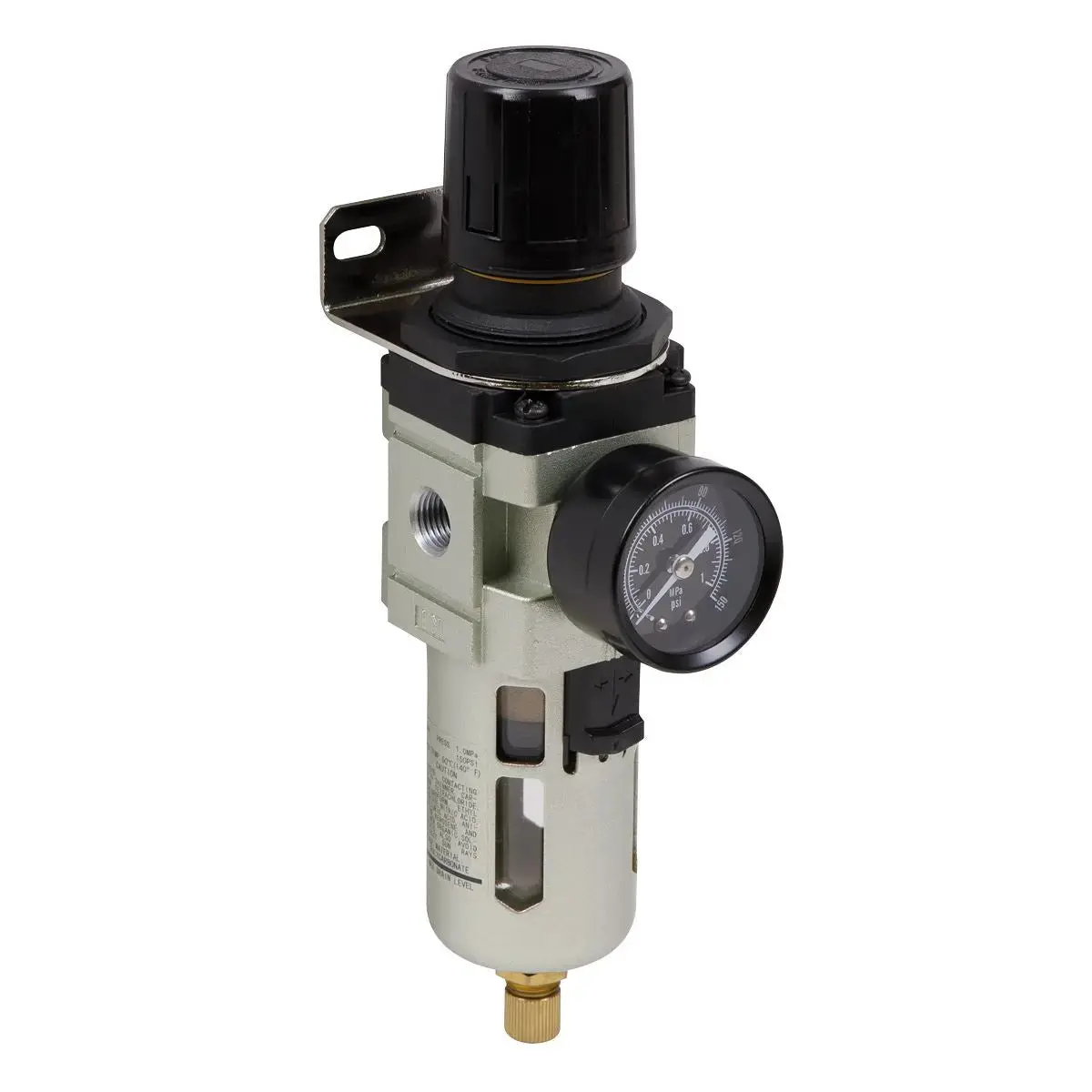 Sealey Air Filter Regulator Compressor Water Moisture Trap Line Pressure Airflow 1