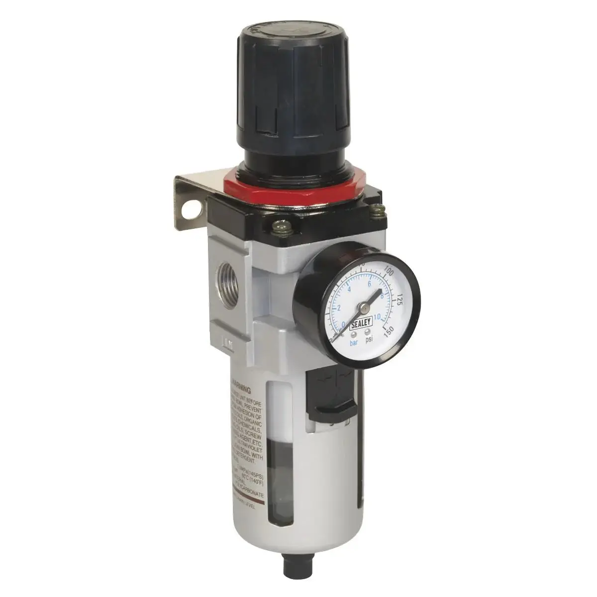 Sealey Air Filter/Regulator - High Flow 1