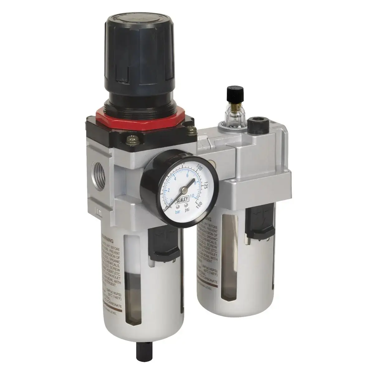Sealey Air Filter/Regulator/Lubricator - High Flow 1