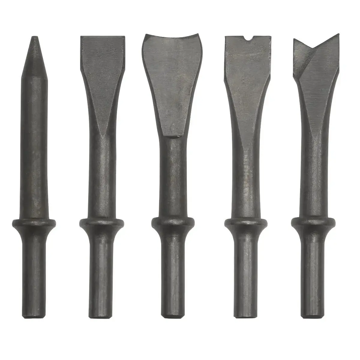 Sealey Air Hammer Chisel Set 5Pc 120Mm .401" Shank 2