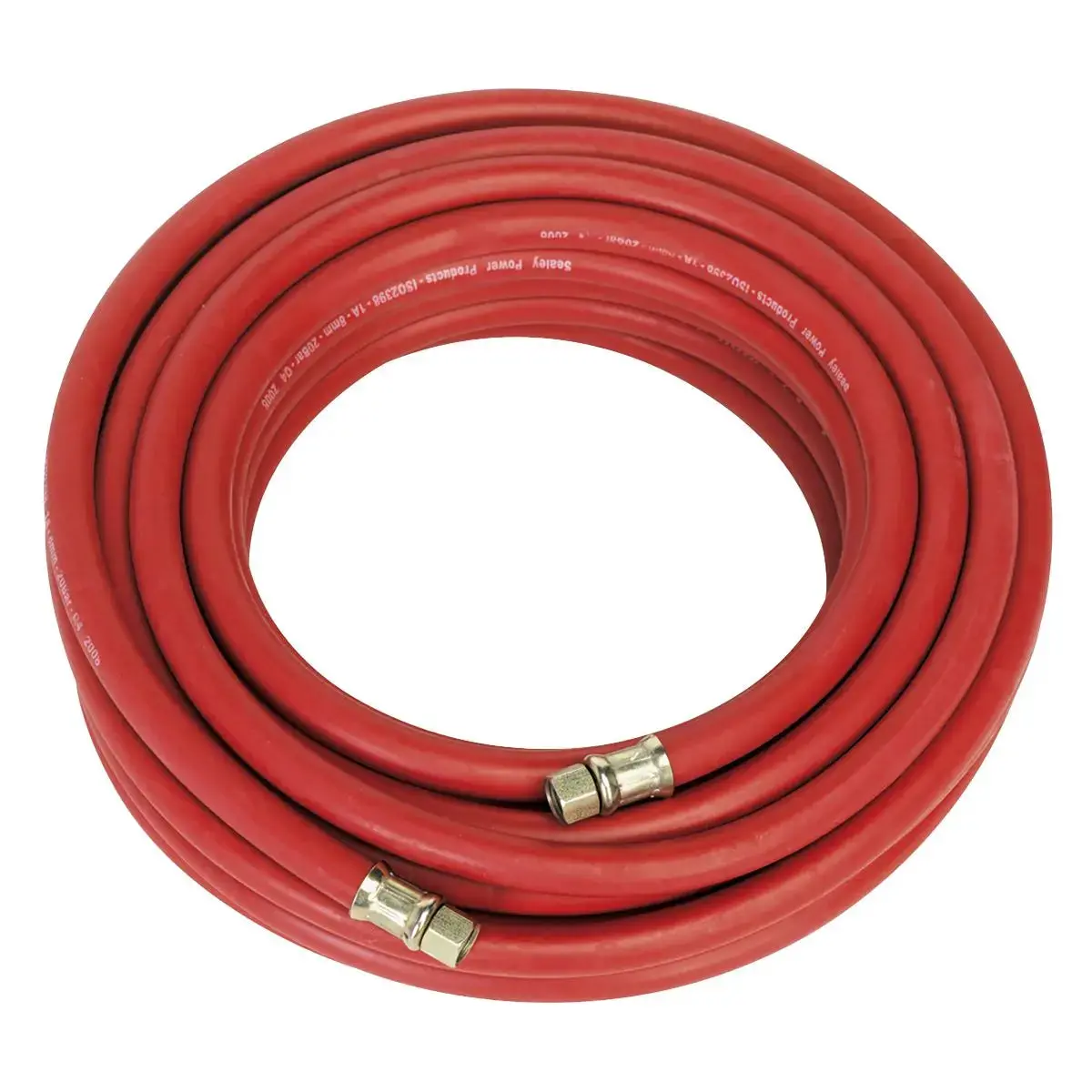 Sealey Air Hose 15M X Ø8mm With 1/4"Bsp Unions 1