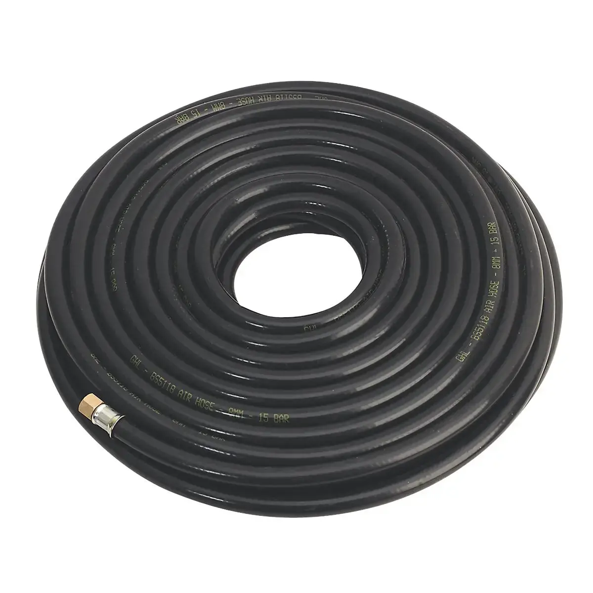 Sealey Air Hose 30M X Ø8mm With 1/4"Bsp Unions Heavy-Duty 1