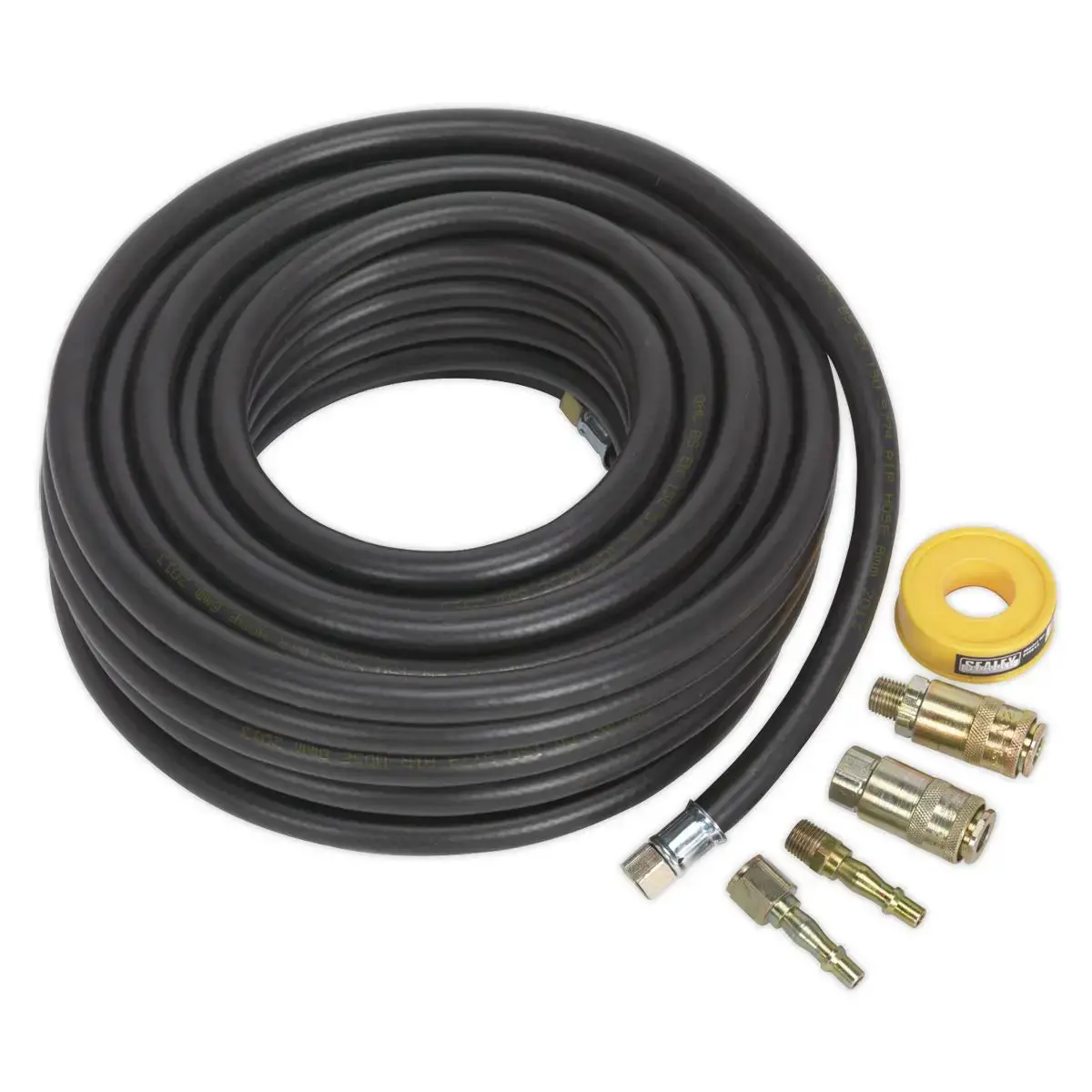 Sealey Air Hose Kit 15M X Ø8mm With Connectors 1