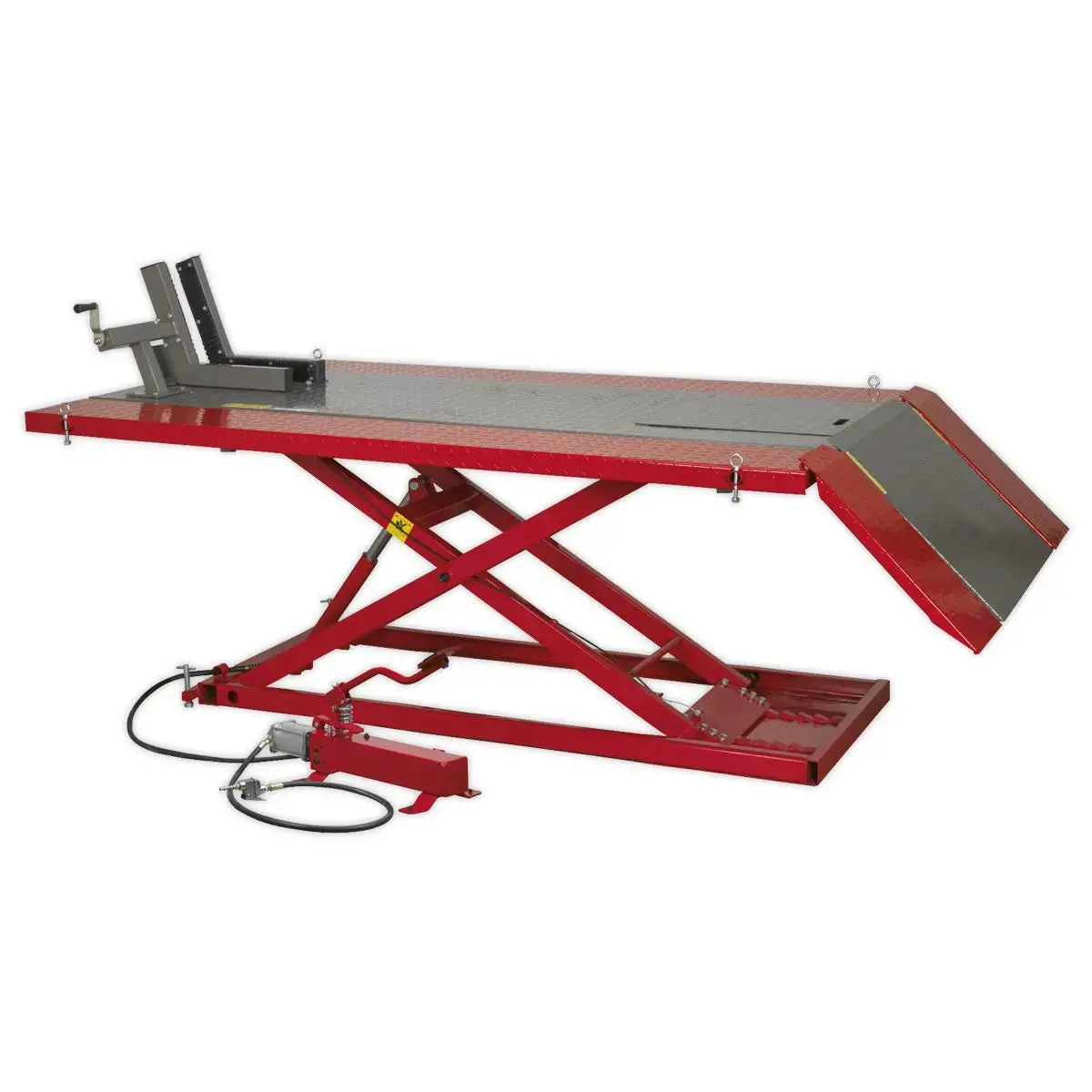 Sealey Air/Hydraulic Mini Tractor/Quad/Motorcycle Lift 680Kg Capacity 1