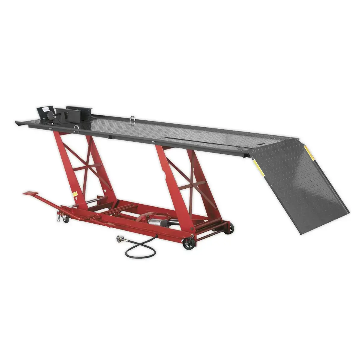 Sealey Air/Hydraulic Motorcycle Lift 454Kg Capacity 1