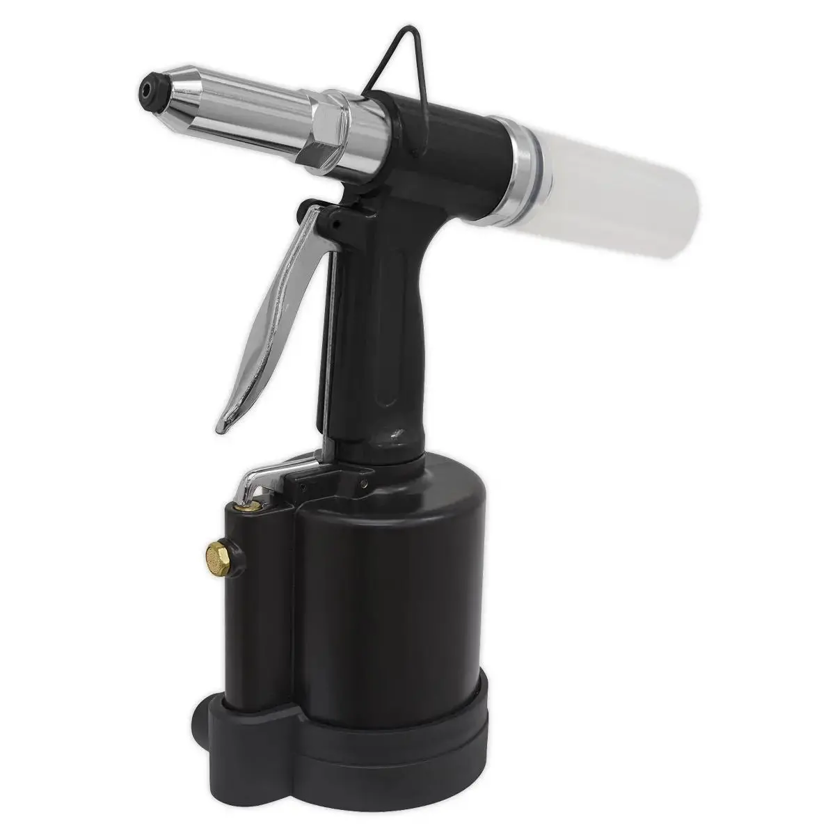 Sealey Air Hydraulic Rivet Gun Riveter 1/4" Steel Aluminium And Stainless Steel Rivets 1
