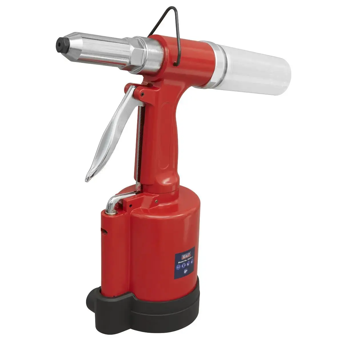 Sealey Air/Hydraulic Riveter 3/16" Steel Aluminium & Stainless Steel Rivets 1