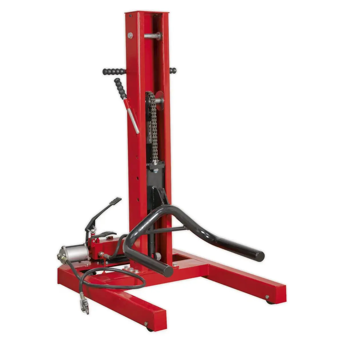 Sealey Air/Hydraulic Vehicle Lift With Foot Pedal 1.5 Tonne 1