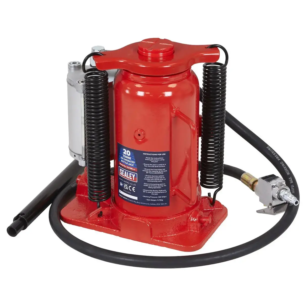 Sealey Air Operated Bottle Jack 20 Tonne 1