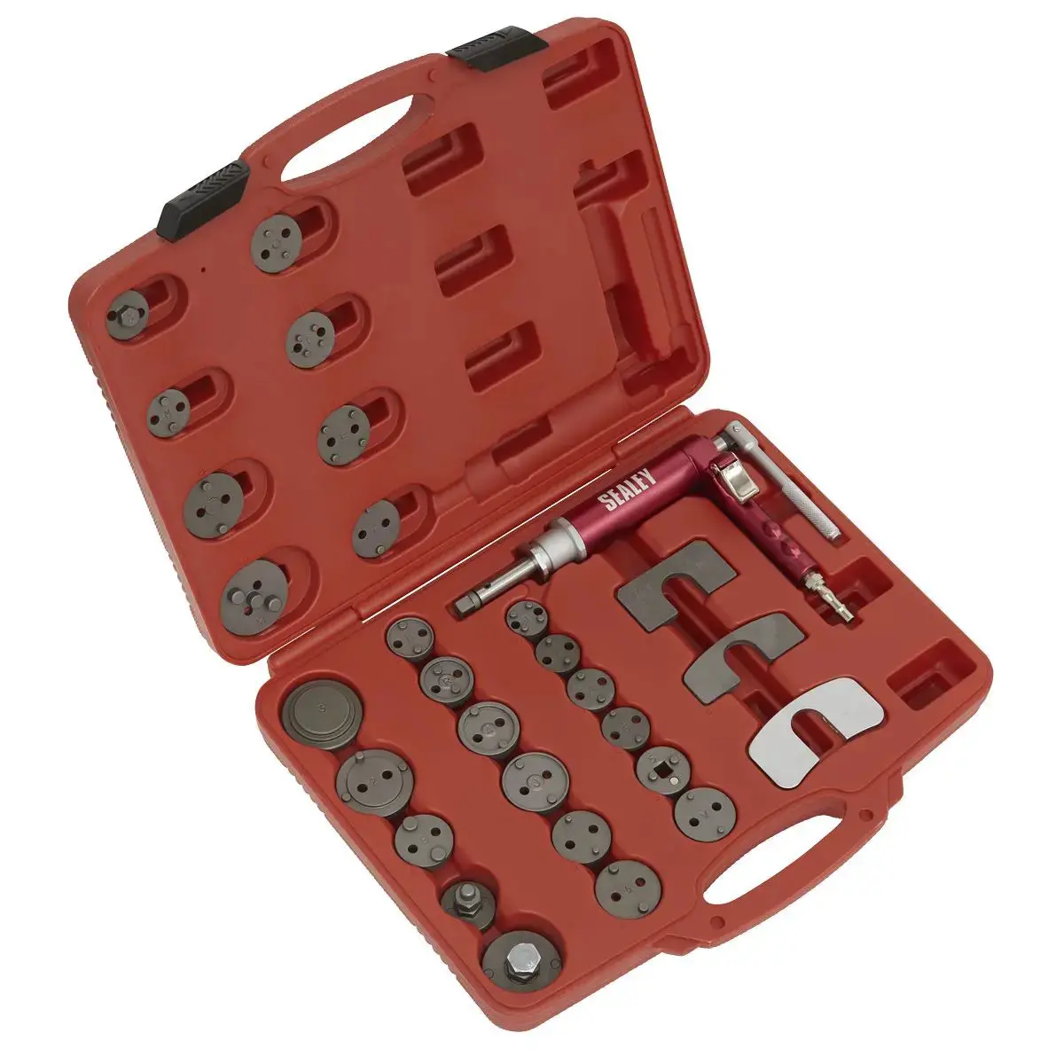 Sealey Air Operated Brake Piston Wind-Back Tool Kit 29Pc 1