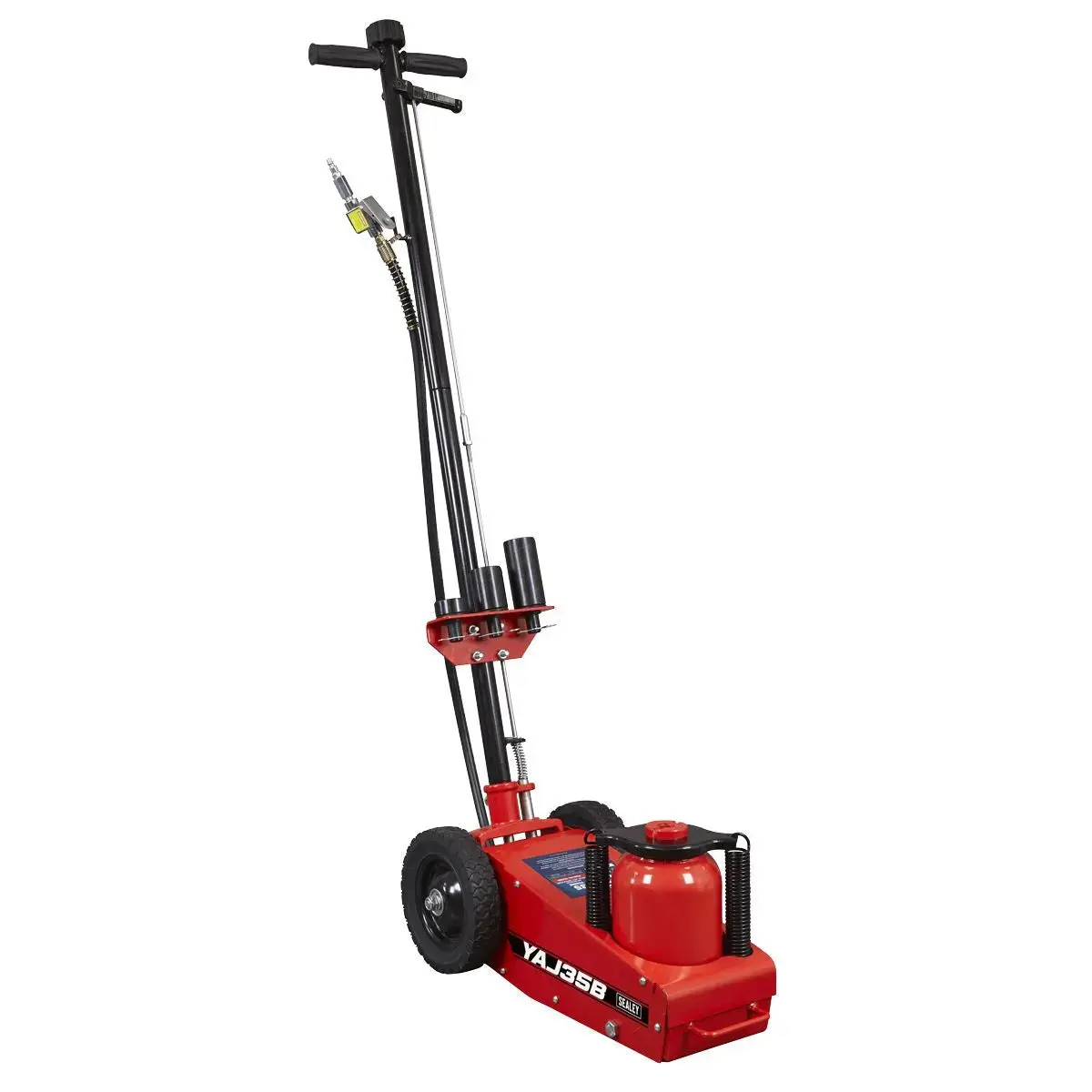 Sealey Air Operated Single Stage Trolley Jack 35 Tonne 1