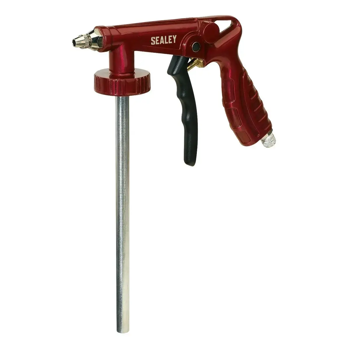 Sealey Air Operated Underbody Coating Gun 1/4" Bsp With Flexible Hose 1