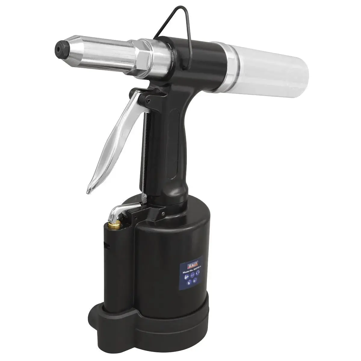 Sealey Air Riveter 3/16" Steel Aluminium & Stainless Steel Rivets 1