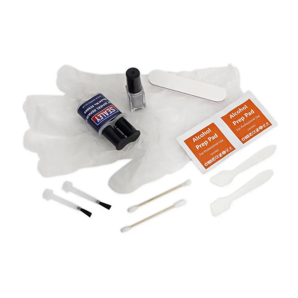 Sealey Alloy Wheel Repair Kit Repairs Cosmetic Damage Simply And Quickly 1