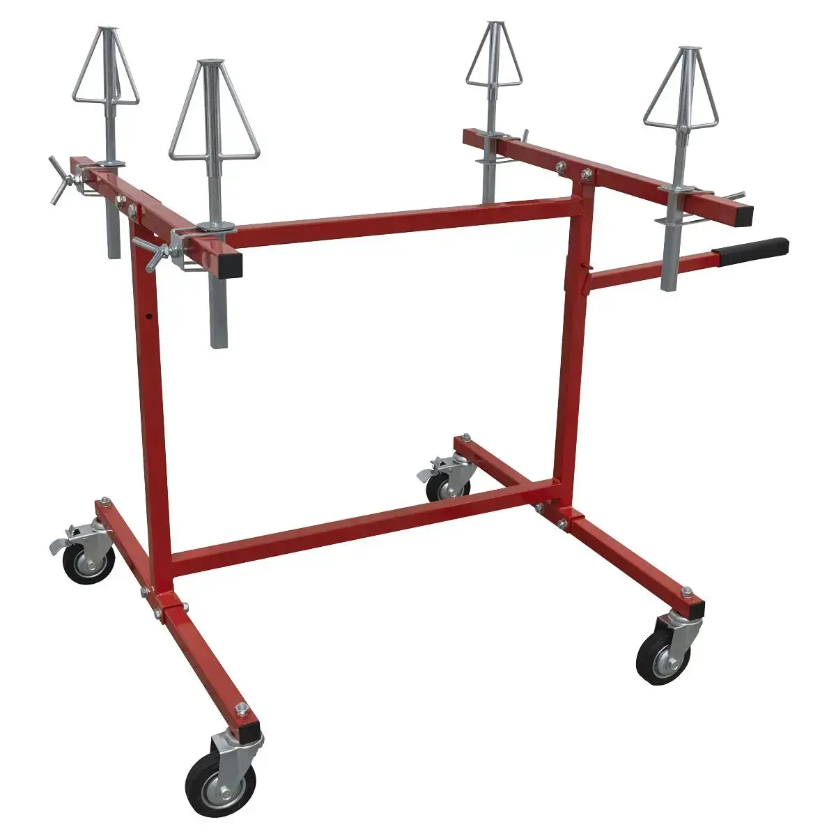 Sealey Alloy Wheel Repair/Painting Stand - 4-Wheel Capacity 1