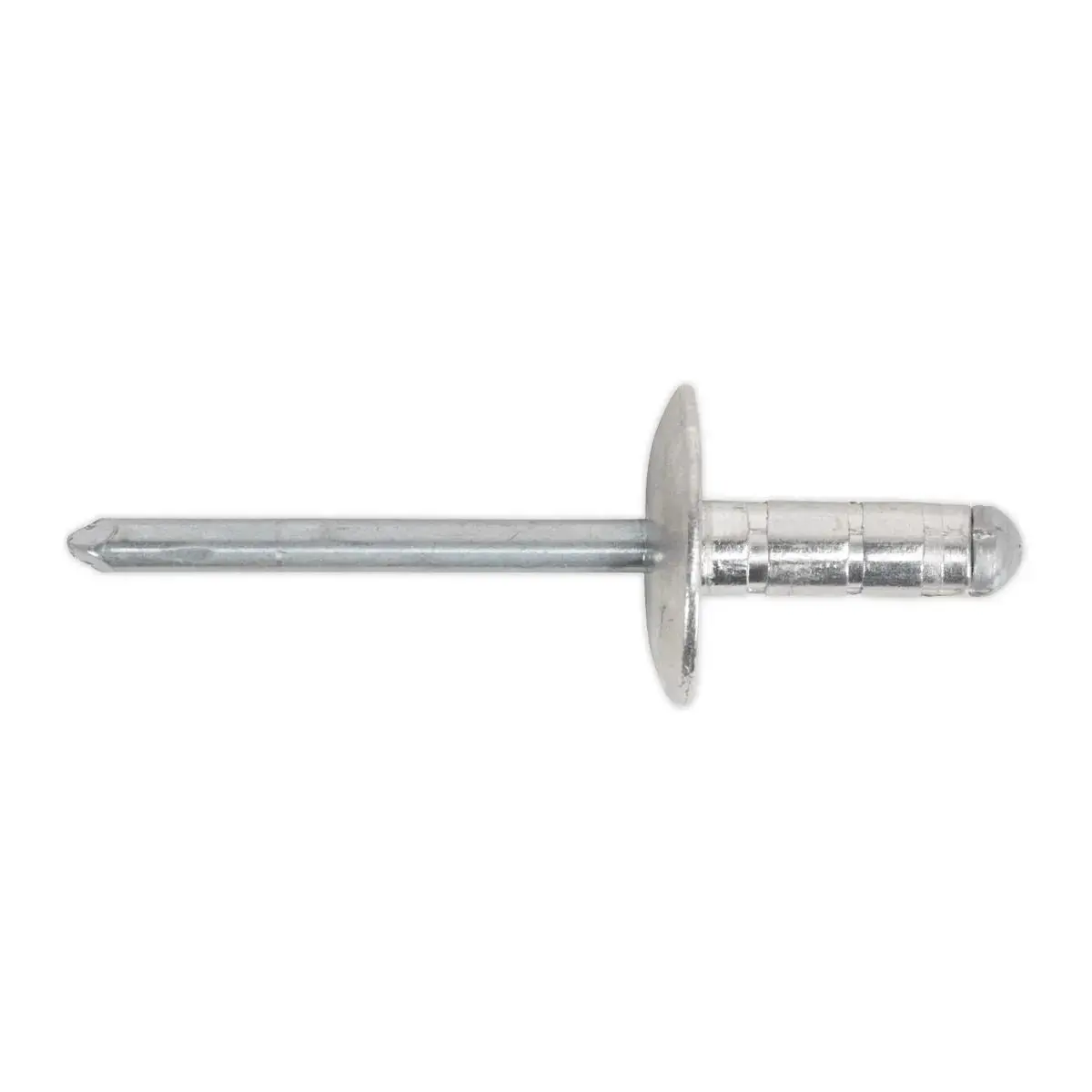 Sealey Aluminium Multi-Grip Rivet Large Flange Ø4.8 X 19Mm Pack Of 200 1