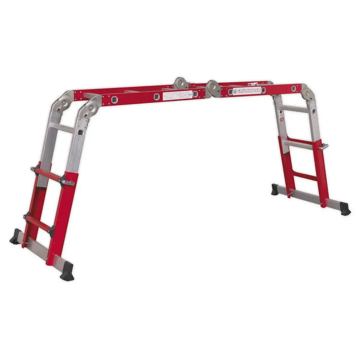 Sealey Aluminium Multipurpose Ladder En 131 Adjustable Height 1