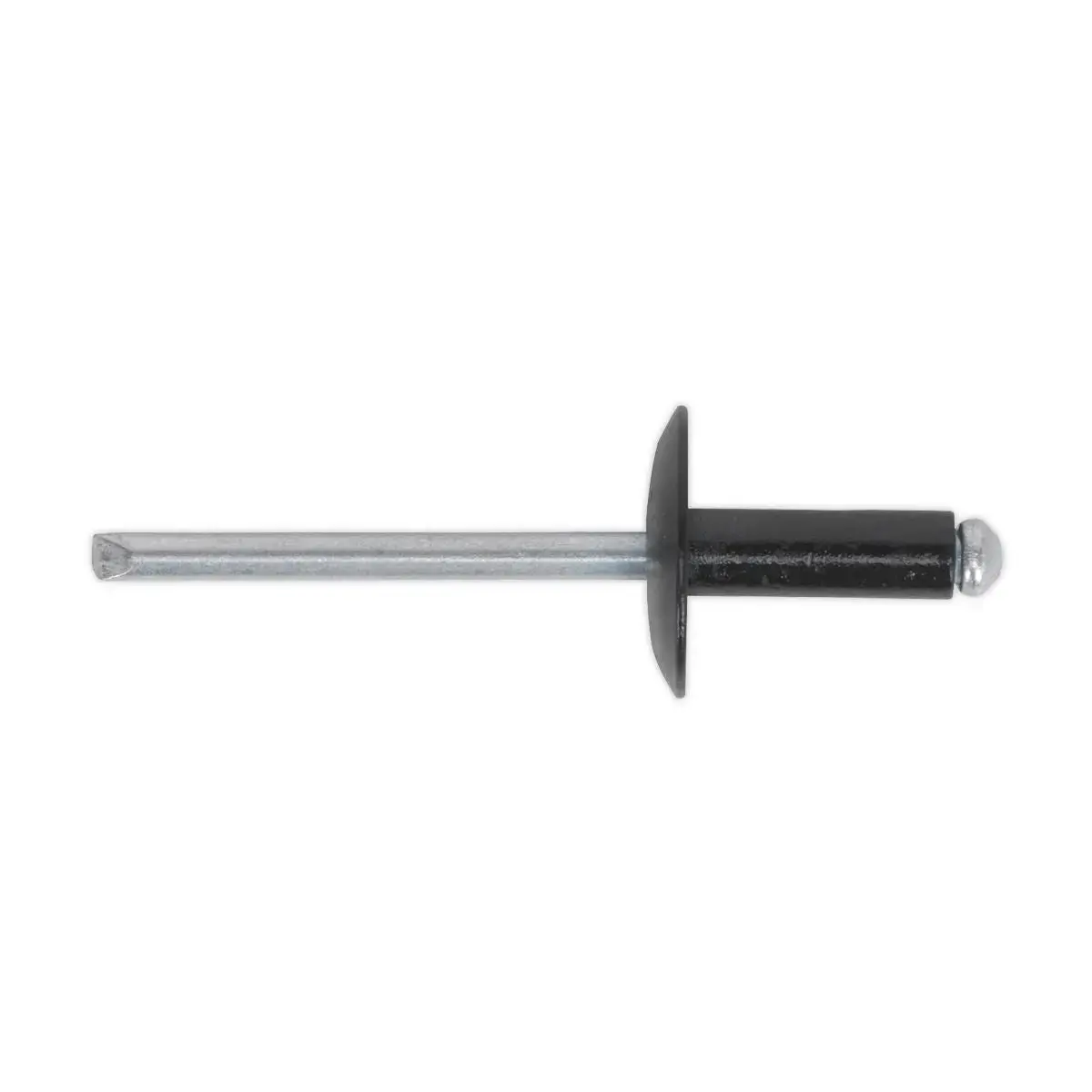 Sealey Aluminium Rivet Black Large Flange 4 X 10Mm Pack Of 200 1