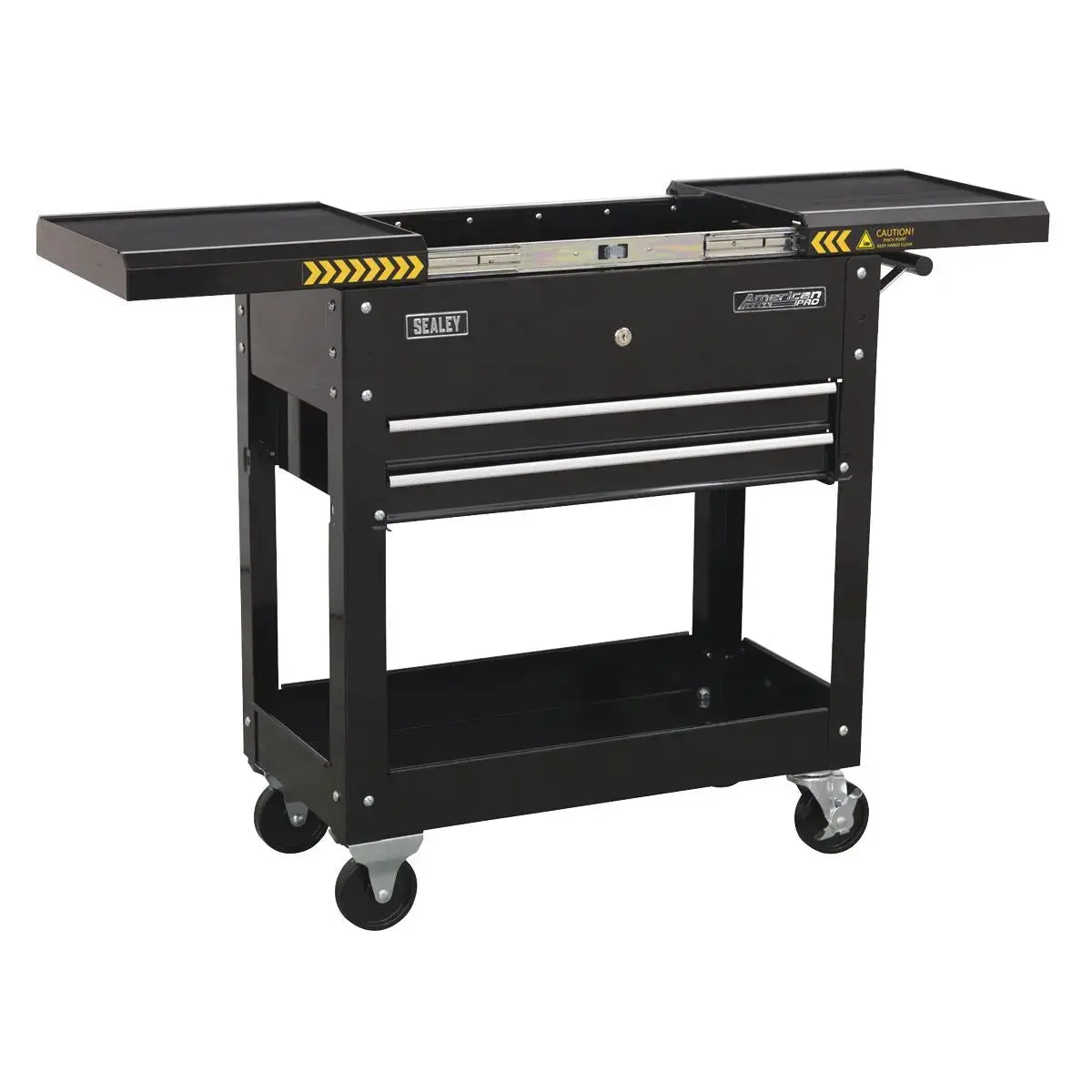 Sealey American Pro Mobile Tool & Parts Trolley - Black 1