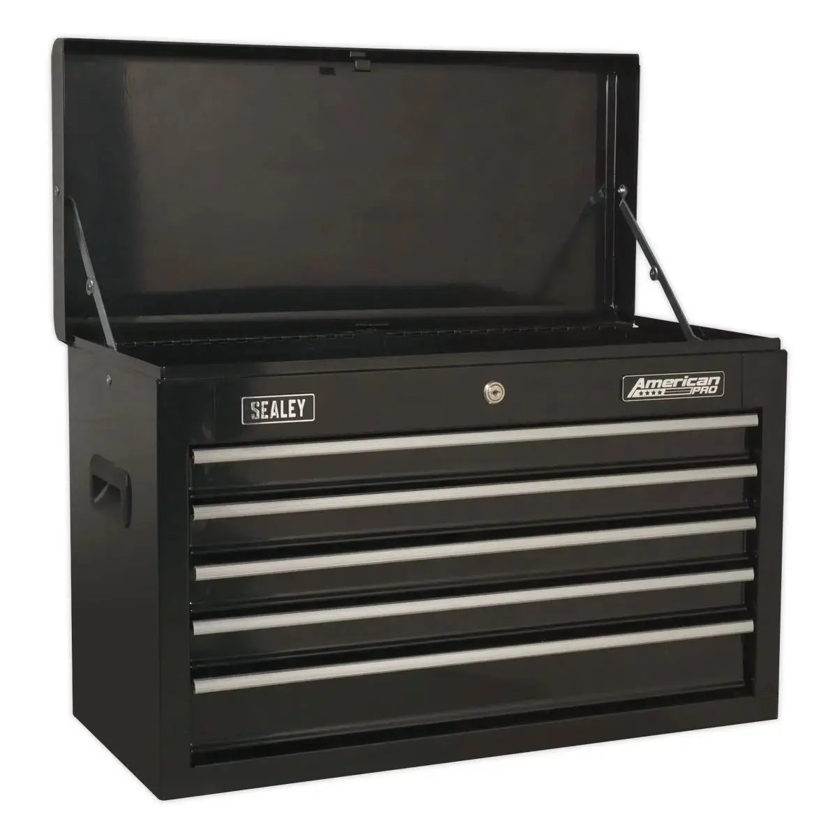 Sealey American Pro Topchest 5 Drawer With Ball-Bearing Slides - Black 1