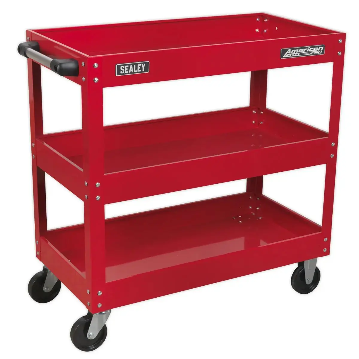 Sealey American Pro Workshop Trolley 3-Level Heavy-Duty 1