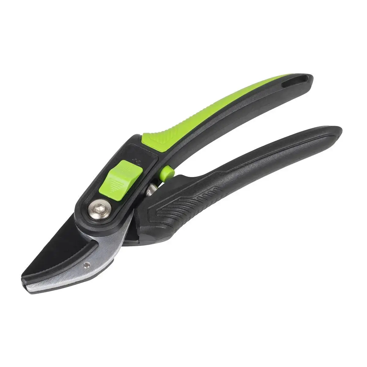 Sealey Anvil Secateurs With Soft Grip Handle, 3-Stage Safety Lock & Carbon Steel Blade, 220Mm 1