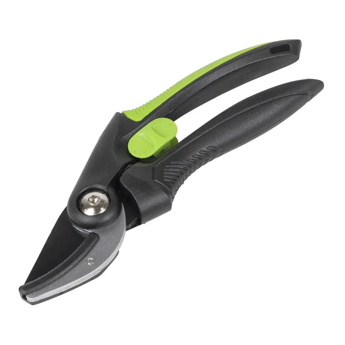 Sealey Anvil Secateurs With Soft Grip Handle, Safety Lock & Carbon Steel Blade, 208Mm 1