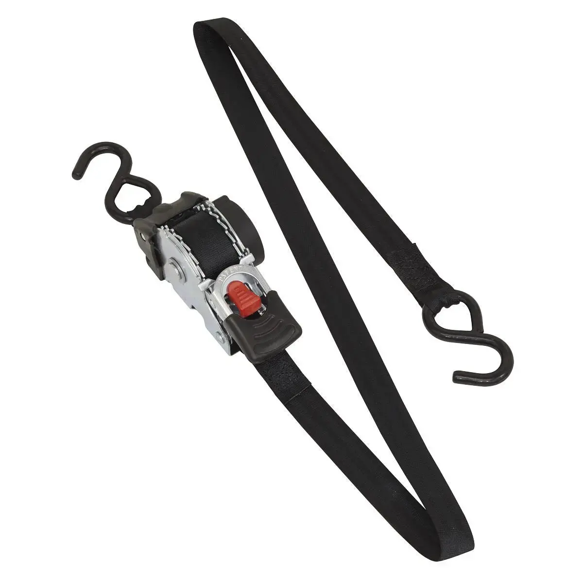Sealey Auto Retractable Ratchet Strap 25Mm X 3M 1