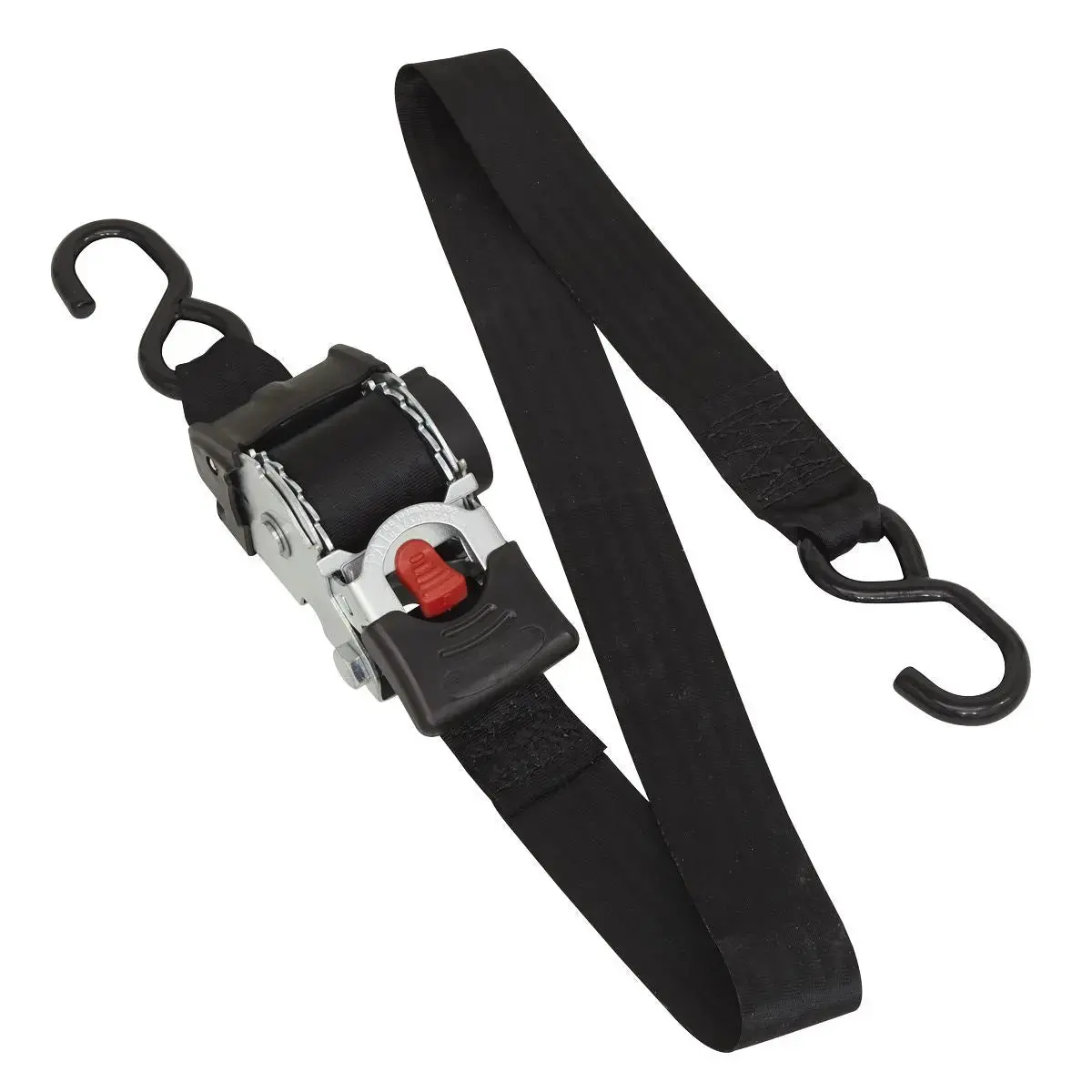 Sealey Auto Retractable Ratchet Strap 50Mm X 3M 1