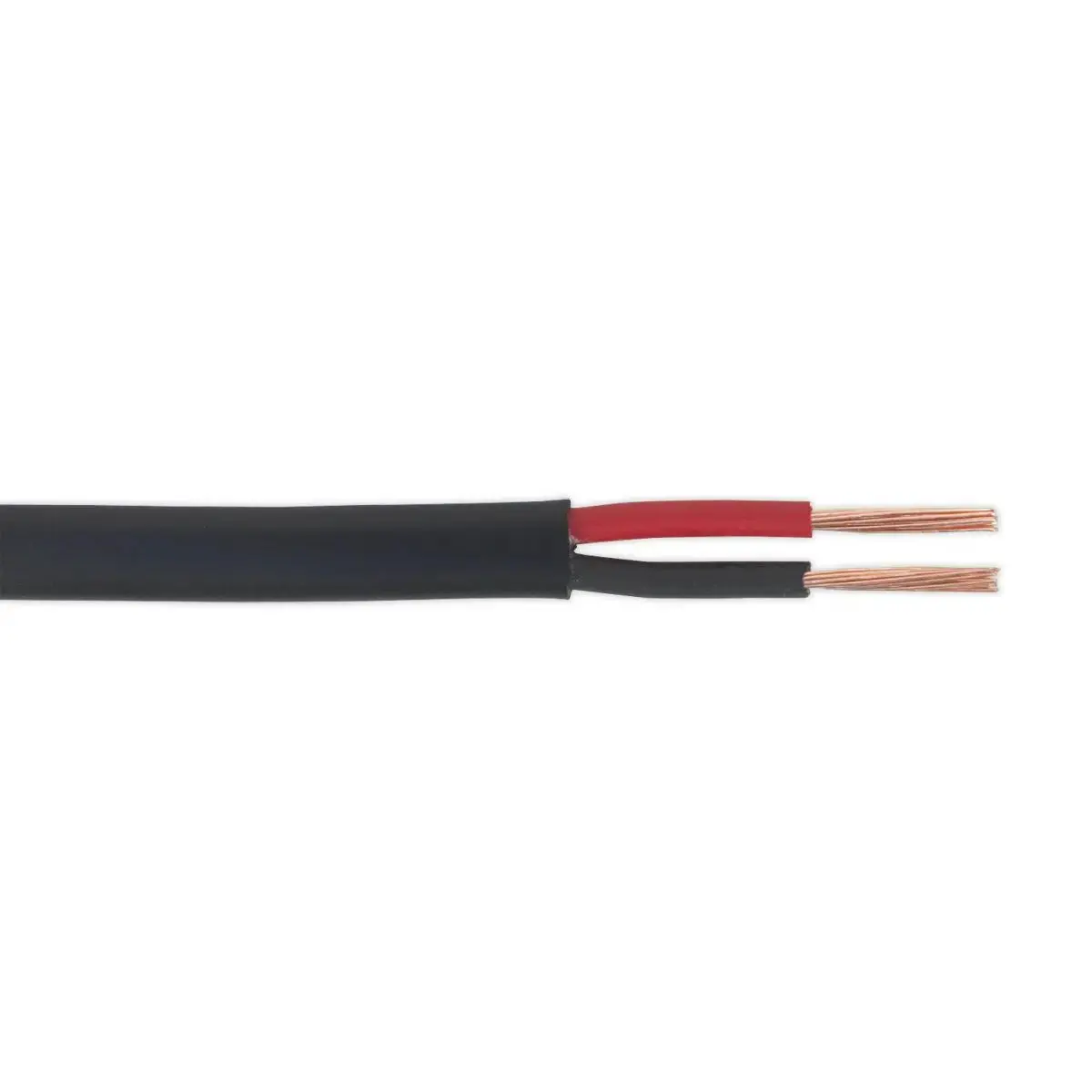 Sealey Automotive Cable Thick Wall Flat Twin 2 X 1Mm² 14/0.30Mm 30M Black 1