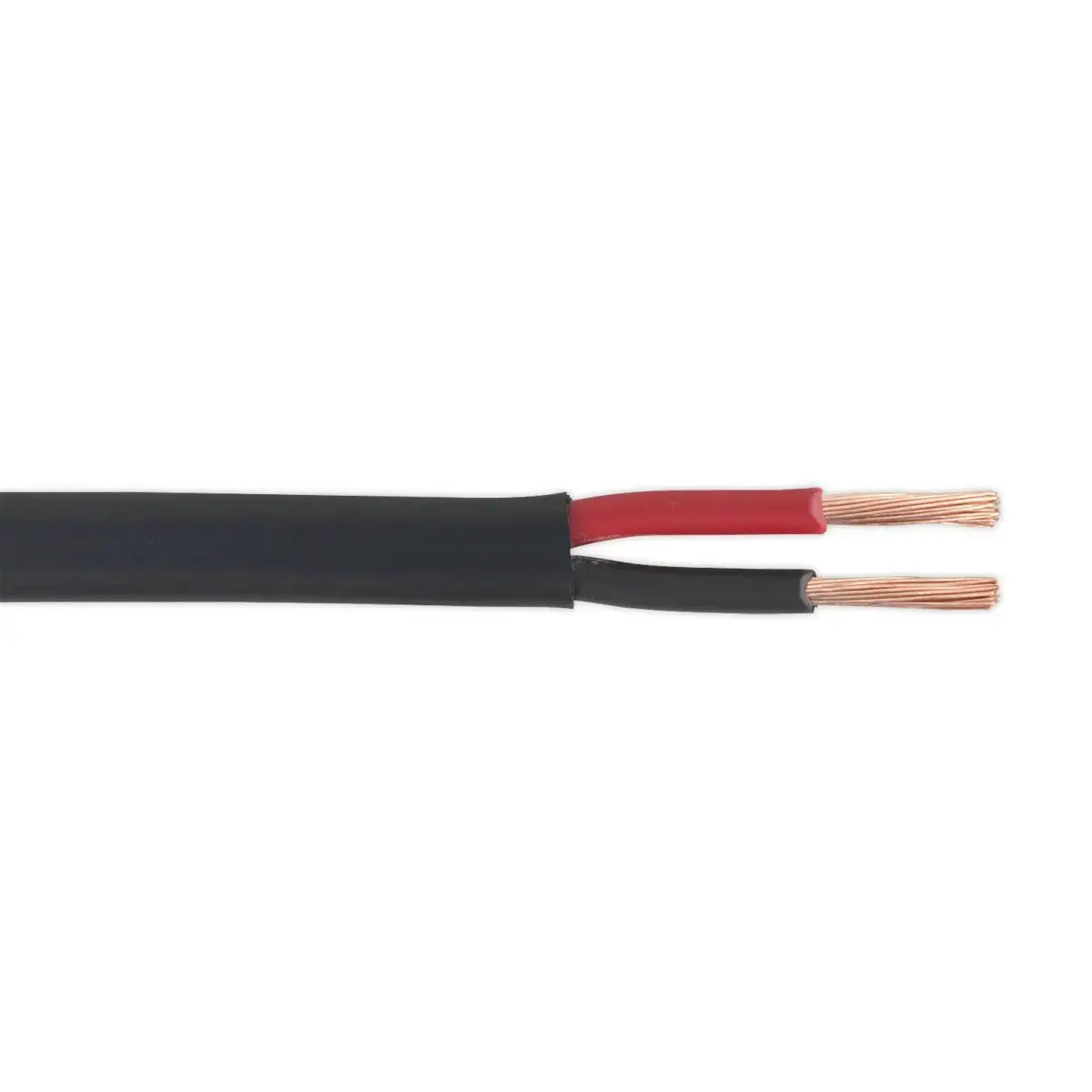 Sealey Automotive Cable Thick Wall Flat Twin 2 X 2Mm² 28/0.30Mm 30M Black 1