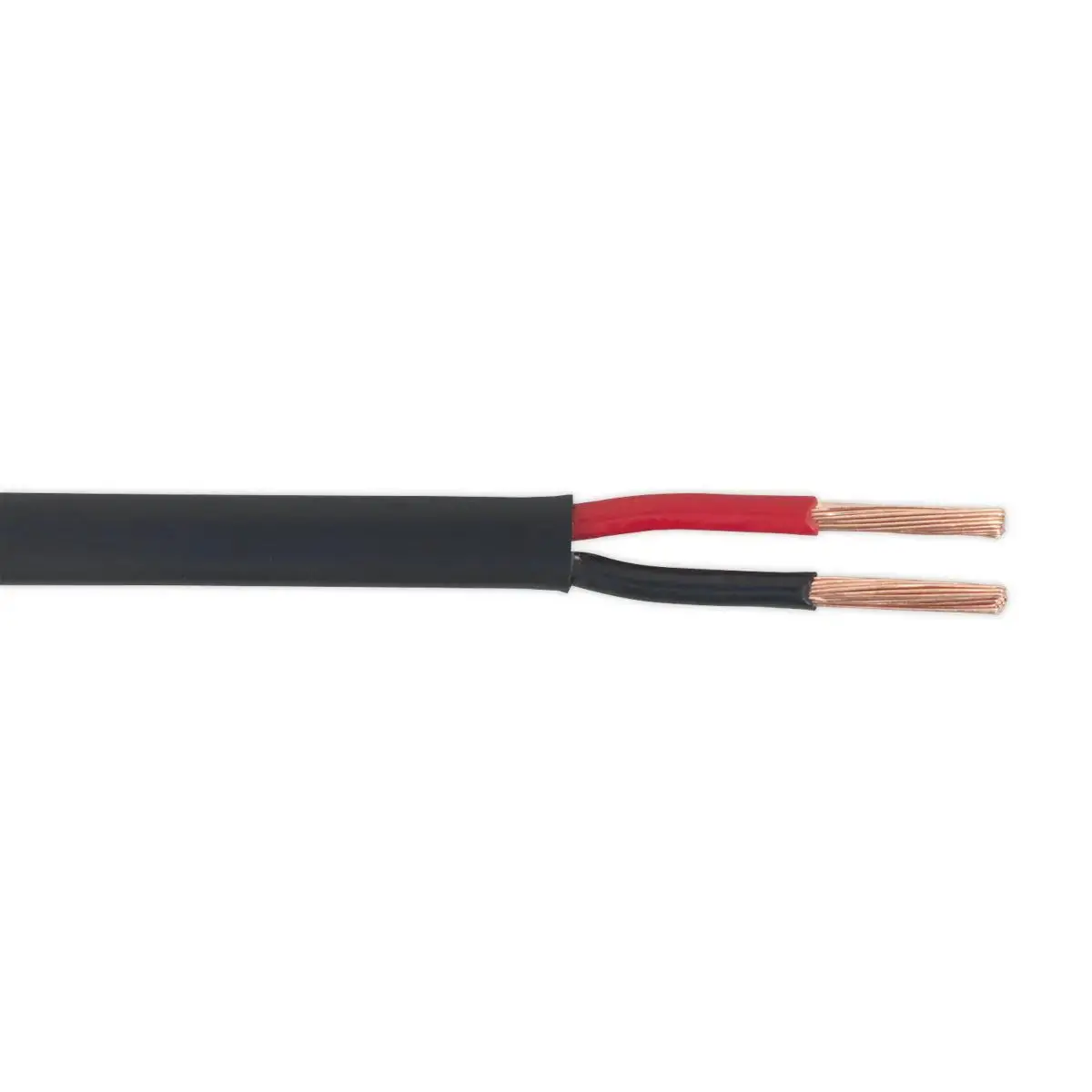 Sealey Automotive Cable Thin Wall Flat Twin 2 X 2Mm² 28/0.30Mm 30M Black 1