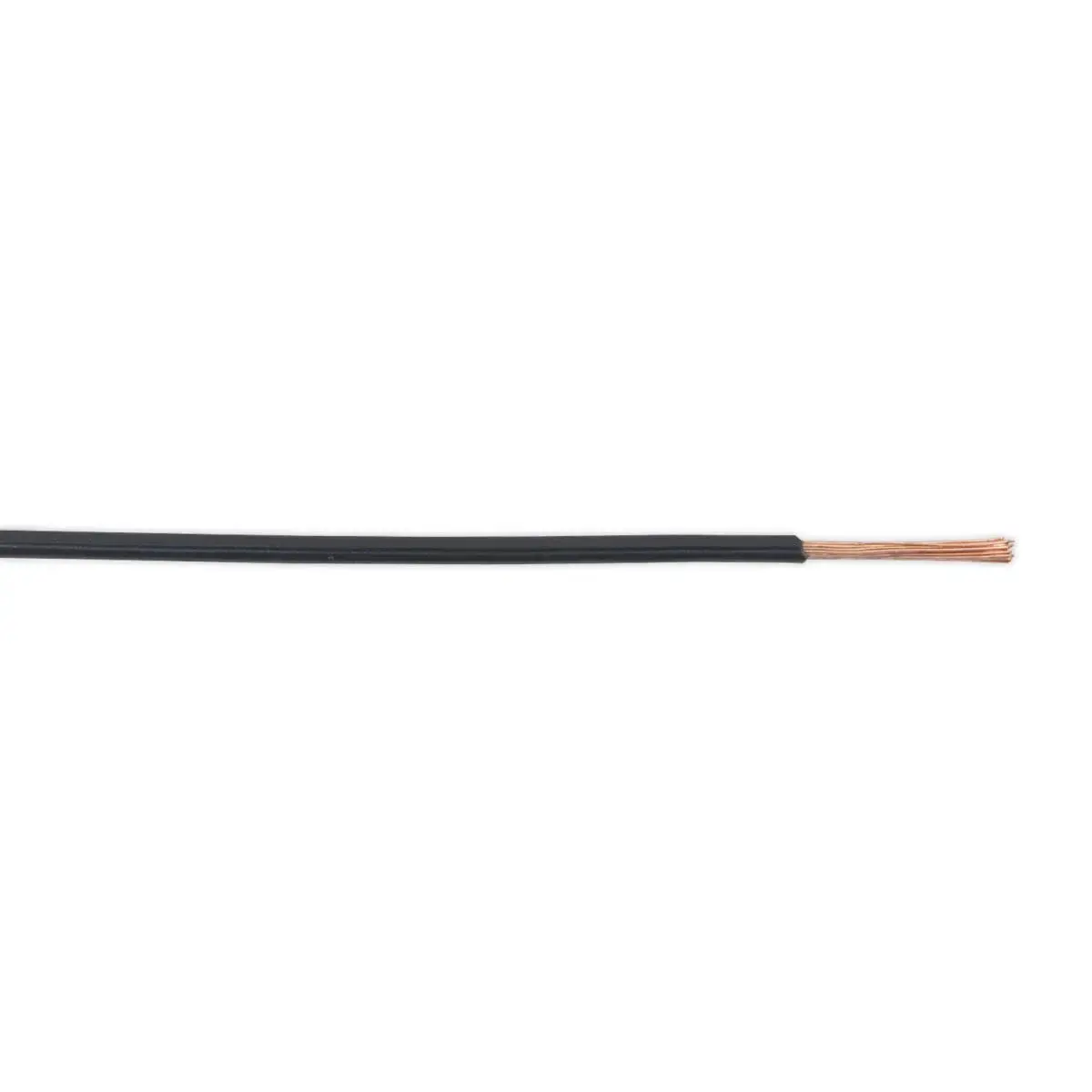 Sealey Automotive Cable Thin Wall Single 1Mm² 32/0.20Mm 50M Black 1