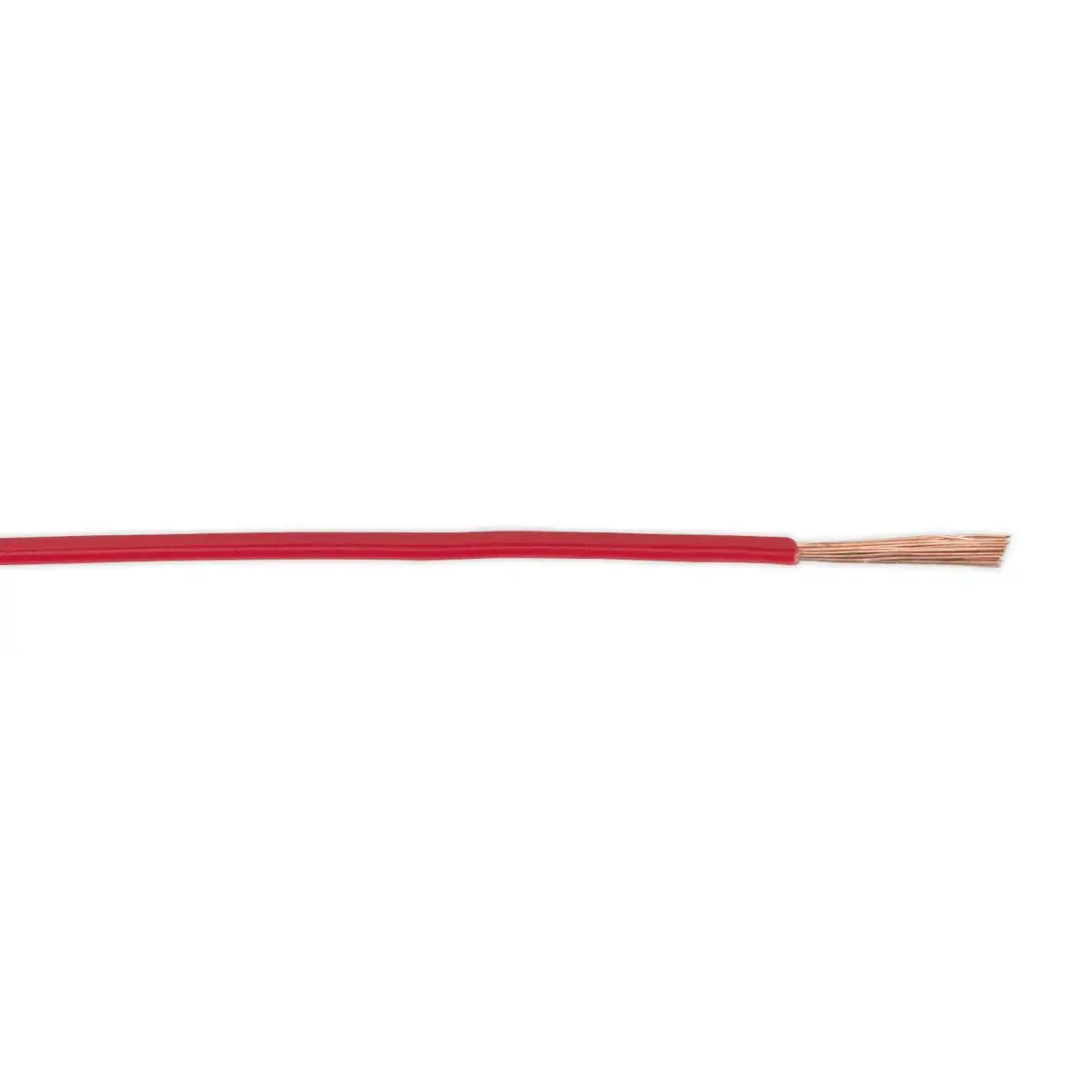Sealey Automotive Cable Thin Wall Single 1Mm² 32/0.20Mm 50M Red 1