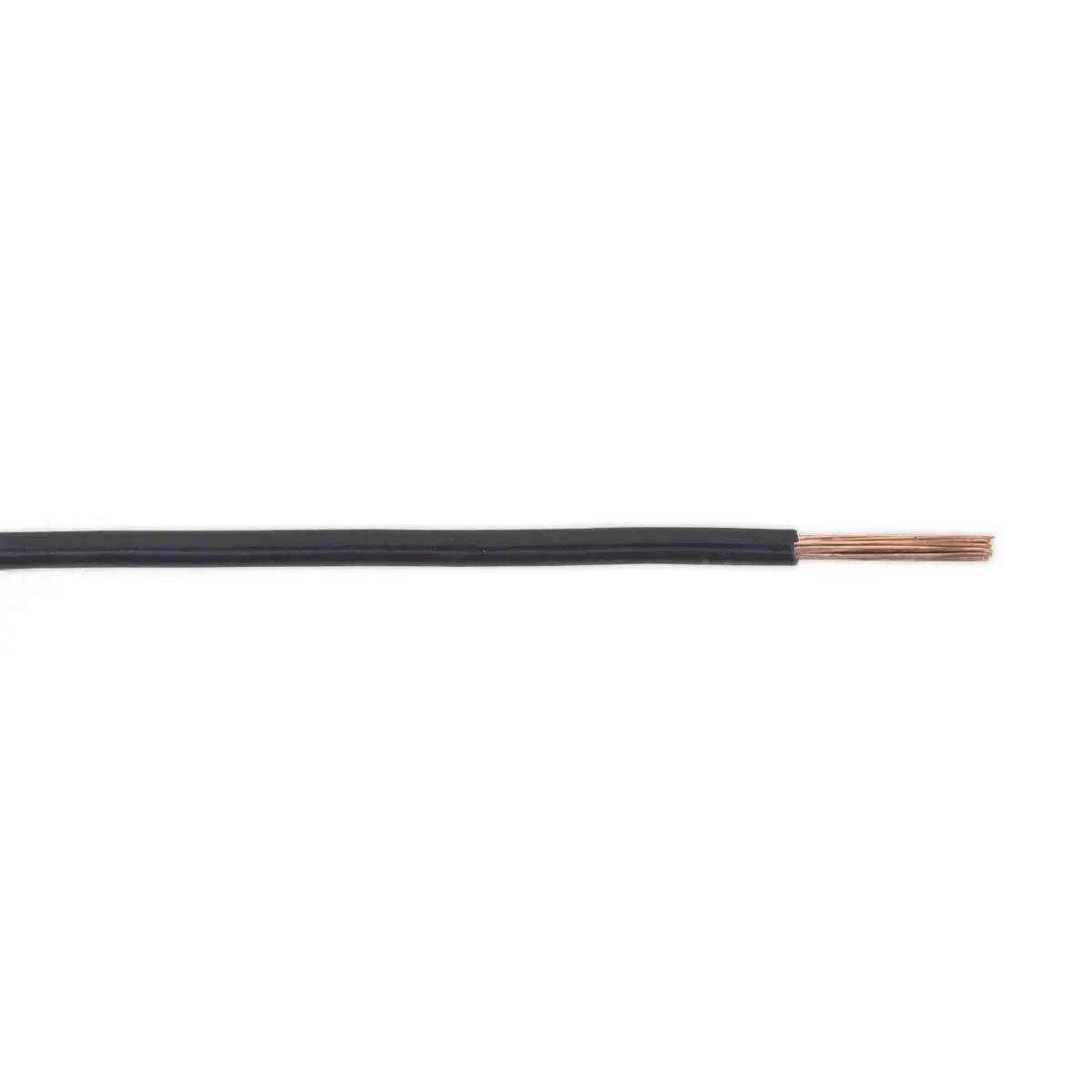 Sealey Automotive Cable Thin Wall Single 2Mm² 28/0.30Mm 50M Black 1