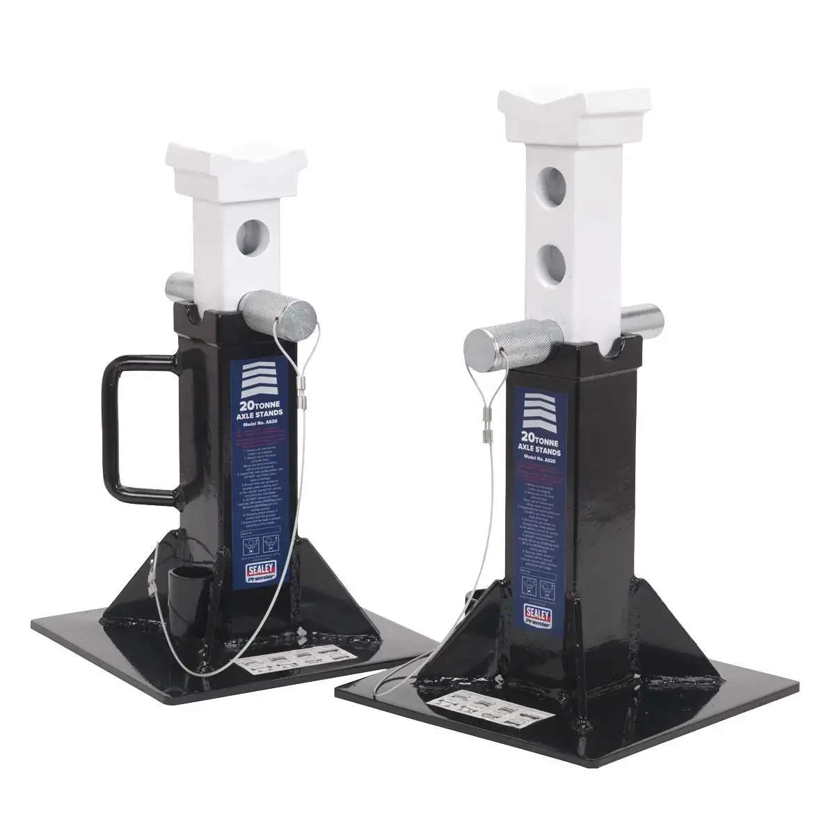 Sealey Axle Stands 20 Tonne Capacity Per Stand Pair 1