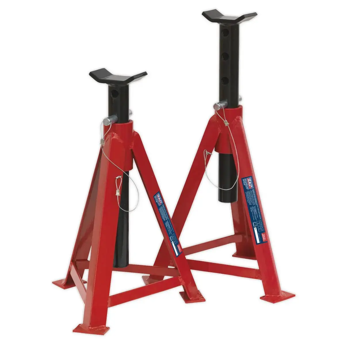 Sealey Axle Stands (Pair) 5 Tonne Capacity Per Stand 1
