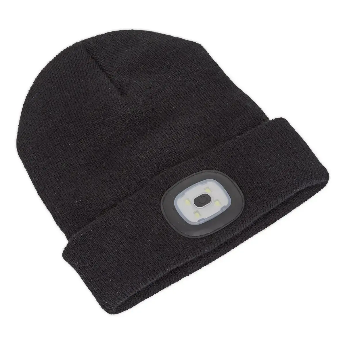 Sealey Beanie Hat 1W Smd Led Usb Rechargeable 1