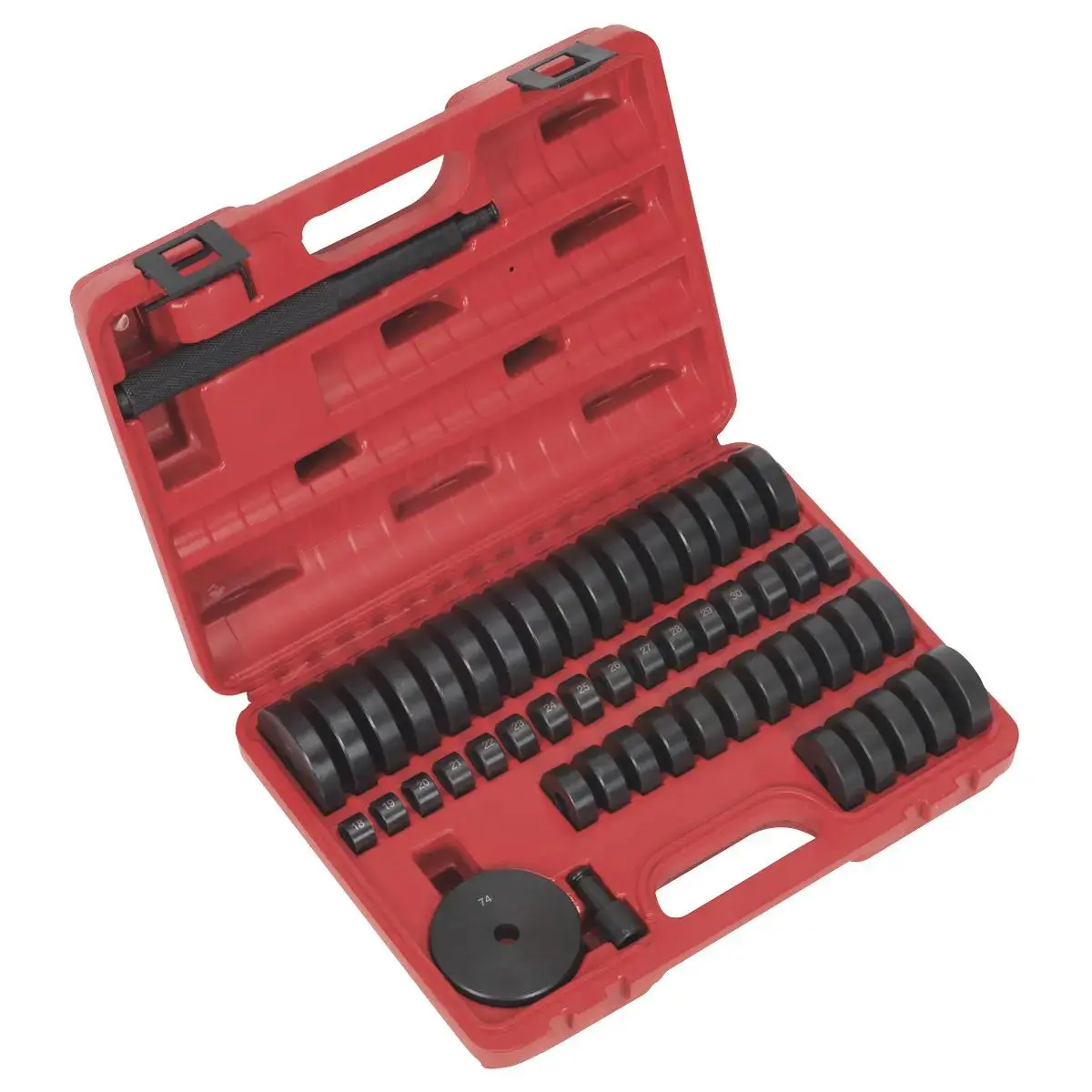 Sealey Bearing Race & Seal Driver Set 52Pc 1