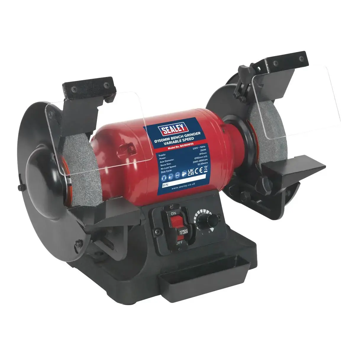 Sealey Bench Grinder Ø150mm Variable Speed 1