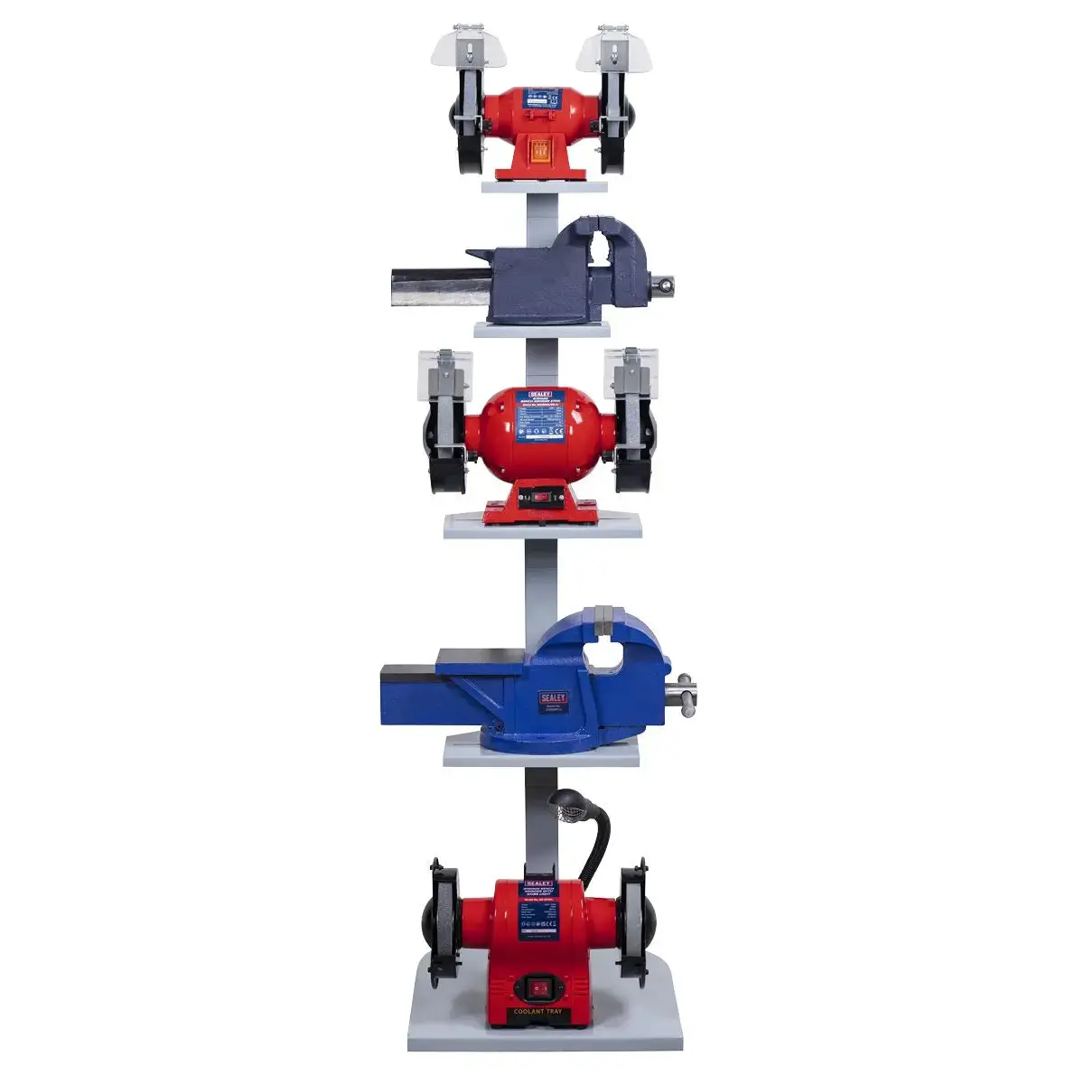 Sealey Bench Grinder & Vice Stand Deal 1